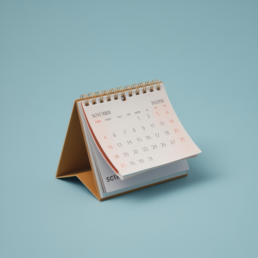 Desk calendars