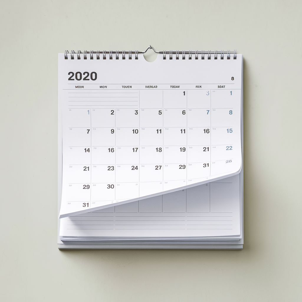 Wall calendar